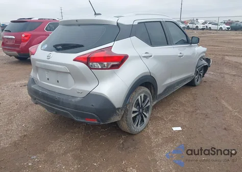 2020 Nissan Kicks Sv Xtronic Cvt from USA, damaged, VIN 3N1CP5CV7LL496745